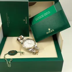 W/BOX ROLEX DATEJUST