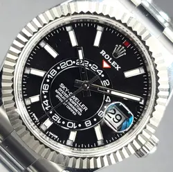 ROLEX SKY-DWELLER 326934 18K WG & STAINLESS STEEL W/ JUBILEE COMPLETE 2020