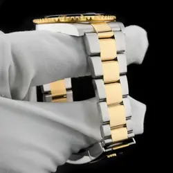 18K BLACK DIAL