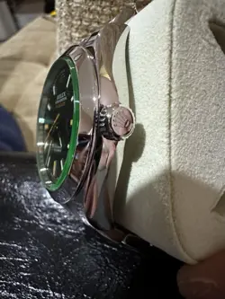 ROLEX ♛ MILGAUSS Green Sapphire Black Dial 40mm 116400GV FullSet Box&Papers&Tags