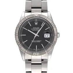 ROLEX DATEJUST THUNDERBIRD 16264 BLACK WATCH 671039