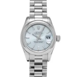 ROLEX DATEJUST 179166 ICE BLUE WATCH 669467