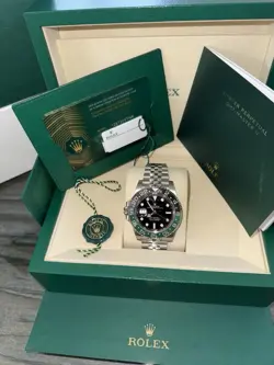 BRAND NEW 2025  ROLEX GMT MASTER 2 JUBILEE SPRITE