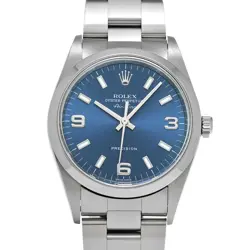ROLEX AIR-KING 14000 BLUE WATCH 677158
