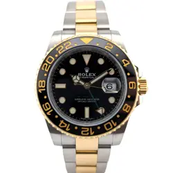ROLEX 116713LN GMT MASTER II TWO TONE 40MM 2015 BOX & PAPERS
