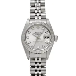 ROLEX DATEJUST 79174G SILVER/DIAMOND WATCH 675160