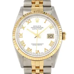 AUTHENTIC ROLEX DATEJUST 16233 SSXYG AUTOMATIC #P  #270-004-089-0750
