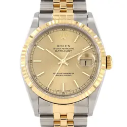 AUTHENTIC ROLEX DATEJUST 16233 SSXYG AUTOMATIC #T  #260-006-436-3936