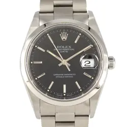 AUTHENTIC ROLEX OYSTER PERPETUAL DATE 15200 SS AUTOMATIC #U  #230-000-044-5312