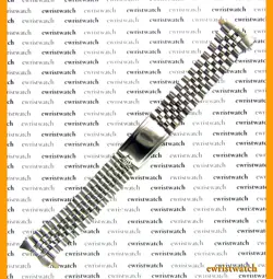 GENUINE VINTAGE 1970S ROLEX 6251H JUBILEE STAINLESS STEEL BRACELET 20MM ENDS GMT