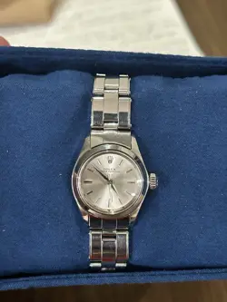 ROLEX OYSTER LADIES 6618 WATCH W/ STEELINOX BRACELET AND AUTHENTICATION CARD!!