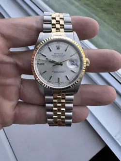 ROLEX DATEJUST 36MM TWO-TONE JUBILEE 16233