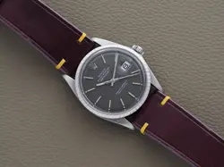 Rolex Datejust 1603 Matte Paint Gray Dial 1970 Very Clean