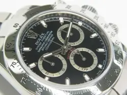 ROLEX Daytona black Dial 116520 M series old model Type buckle Mens116520