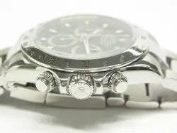 ROLEX Daytona black Dial 116520 M series old model Type buckle Mens116520