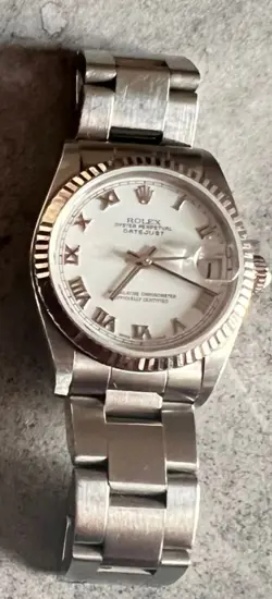 ROLEX DATEJUST 178274 SILVER JUBILEE BRACELET WITH SILVER BEZEL
