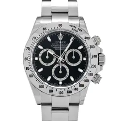 ROLEX COSMOGRAPH DAYTONA 116520 BLACK WATCH 675970