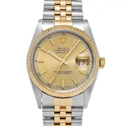 ROLEX DATEJUST 16233 CHAMPAGNE WATCH 674932