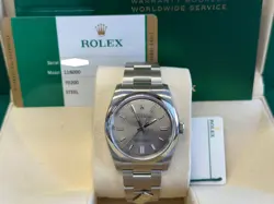 ROLEX DOMINOS OYSTER PERPETUAL 116000 STAINLESS STEEL BOX PAPER STICKERS