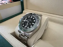 2023 ROLEX GMT-MASTER II SPRITE 40MM OYSTER STEEL 126720VTNR - BOX & PAPERS