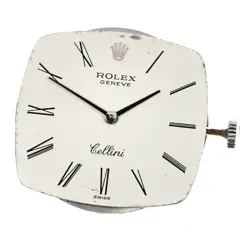 ROLEX CELLINI CAL.1600 HAND-WOUND MEN'S WATCH, SILVER DIAL, USED
