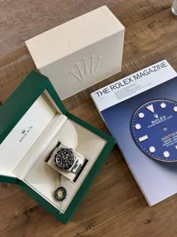 ROLEX 126610LN SUBMARINER DATE 2022 41MM LIGHTLY WORN NEVER POLISHED SINCE NEW