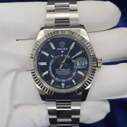 2023 ROLEX SKY-DWELLER BLUE DIAL STAINLESS STEEL 42MM 326934 FULL SET