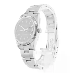 Rolex Date 34, 15200, Steel, Black Dial, Oyster Bracelet, Watch Only