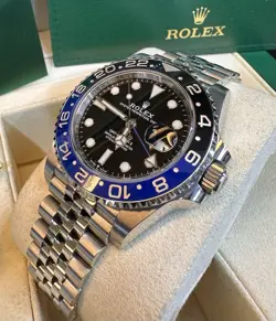 ROLEX BATGIRL GMT-MASTER II 126710BLNR 2024 NEW STAINLESS STEEL