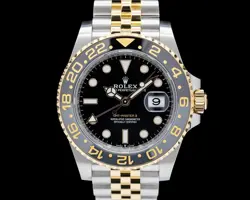 ROLEX GMT MASTER II SS / 18K YELLOW GOLD JUBILEE BLACK DIAL 2025