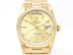 ROLEX 18238 K18YG X-SERIES DAY-DATE #001