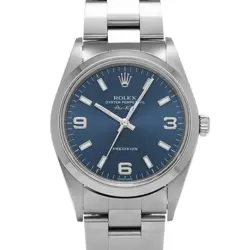 ROLEX AIR-KING 14000 BLUE WATCH 675639