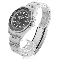 ROLEX SUBMARINER NO DATE 124060 BLACK 125922