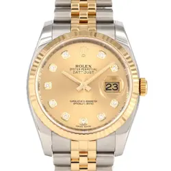AUTHENTIC ROLEX DATEJUST 116233G SSXYG AUTOMATIC #RANDOM  #260-007-477-2148