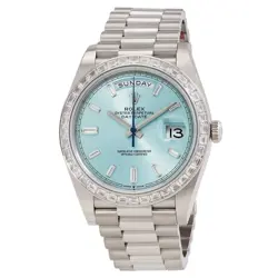 ROLEX DAY-DATE 40 AUTOMATIC CHRONOMETER DIAMOND MEN'S WATCH 228396IBLDP