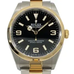 ROLEX EXPLORER 36 RANDOM SERIAL 124273 BLACK MEN'S USED WATCH #61723
