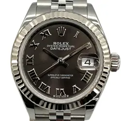 ROLEX DATEJUST 28 279174 BROWN CASE SIZE 28MM LADIES USED WATCH #622323