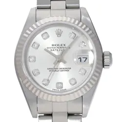 ROLEX Datejust 79174G Silver Case Size 26×26mm Ladies Used Watch #611923