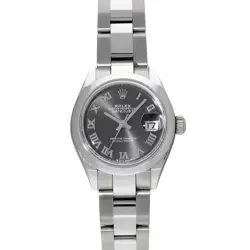 ROLEX DATEJUST LADY 28 279160 GRAY CASE SIZE 28×28MM LADIES USED WATCH #611023