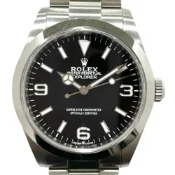 ROLEX EXPLORER 1 224270 BLACK CASE SIZE 40MM X 40MM MEN'S USED WATCH #611123