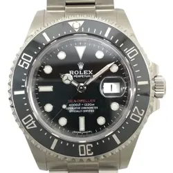 ROLEX SEA-DWELLER RANDOM SERIAL 126600 BLACK MEN'S USED WATCH #611423
