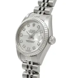 ROLEX Datejust 79174G Silver Case Size 26×26mm Ladies Used Watch #621923