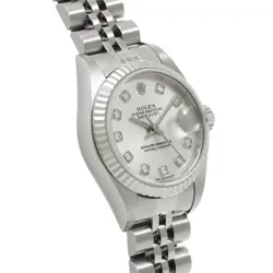 ROLEX Datejust 79174G Silver Case Size 26×26mm Ladies Used Watch #621923