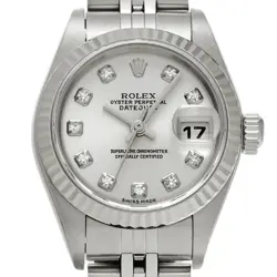 ROLEX Datejust 79174G Silver Case Size 26×26mm Ladies Used Watch #621923
