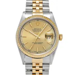 ROLEX DATEJUST 16233 CASE SIZE 36×36MM MEN'S USED WATCH #6515723