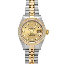 ROLEX DATEJUST 79173G CASE SIZE 26×26MM LADIES USED WATCH #632323