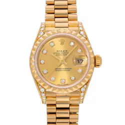 ROLEX DATEJUST 79188G CASE SIZE 26×26MM LADIES USED WATCH #61023