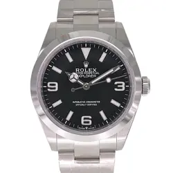 ROLEX EXPLORER 40 224270 BLACK CASE SIZE 40.0MM MEN'S USED WATCH #621123