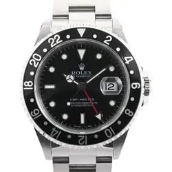 ROLEX GMT-MASTER 16700BK/BK BLACK CASE SIZE 40MM MEN'S USED WATCH #61023