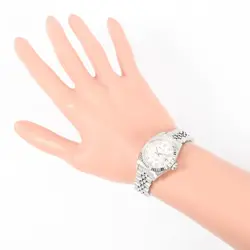 ROLEX Datejust 79174G Silver Case Size 26mm Ladies Used Watch #631923